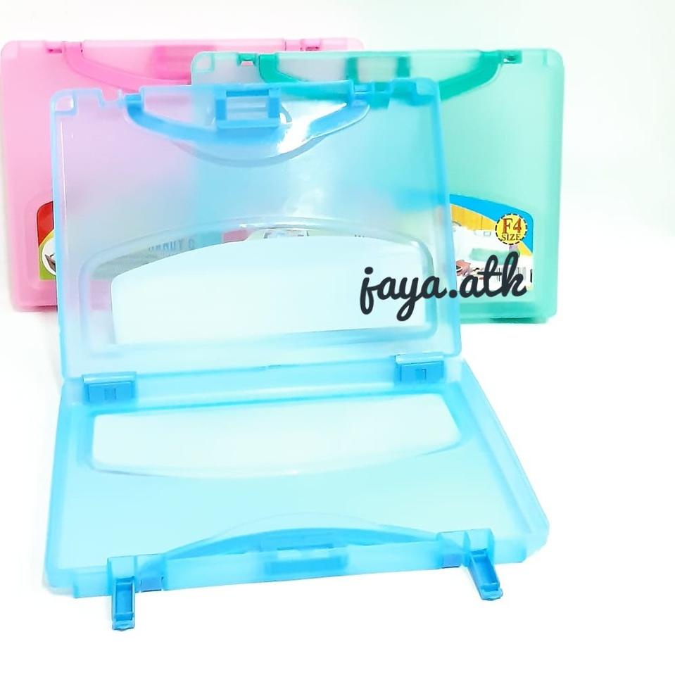 

Model Terbatas MAP PLASTIK TENTENG FOLIO F4 KOTAK TEMPAT PENYIMPANAN BOX FILE CASE CARRY FILE PLASTIK HCB-F4