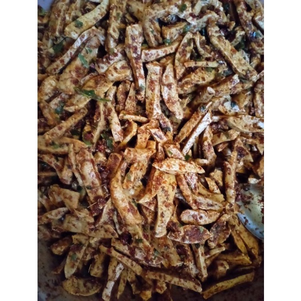 

Basreng pedas daun jeruk