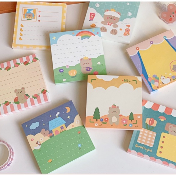 

Memo Pad Cute Animal /Notes Lucu