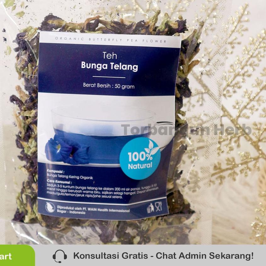 

COD✔️Bunga Telang TUMPUK PREMIUM 50gram Bunga Telang Tumpuk Pewarna Alami Herbal Organik dan Sehat|RA1