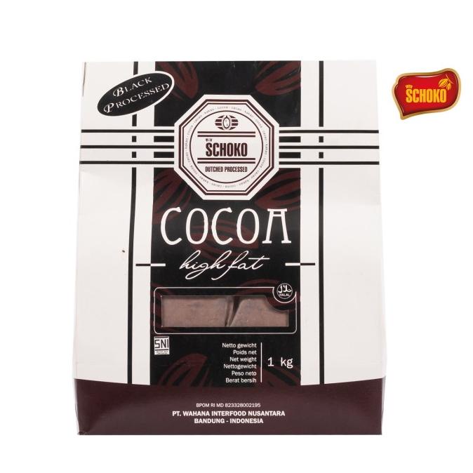 

Schoko Bp Cocoa Powder - 1 Kg / Coklat Bubuk High Fat 19/21