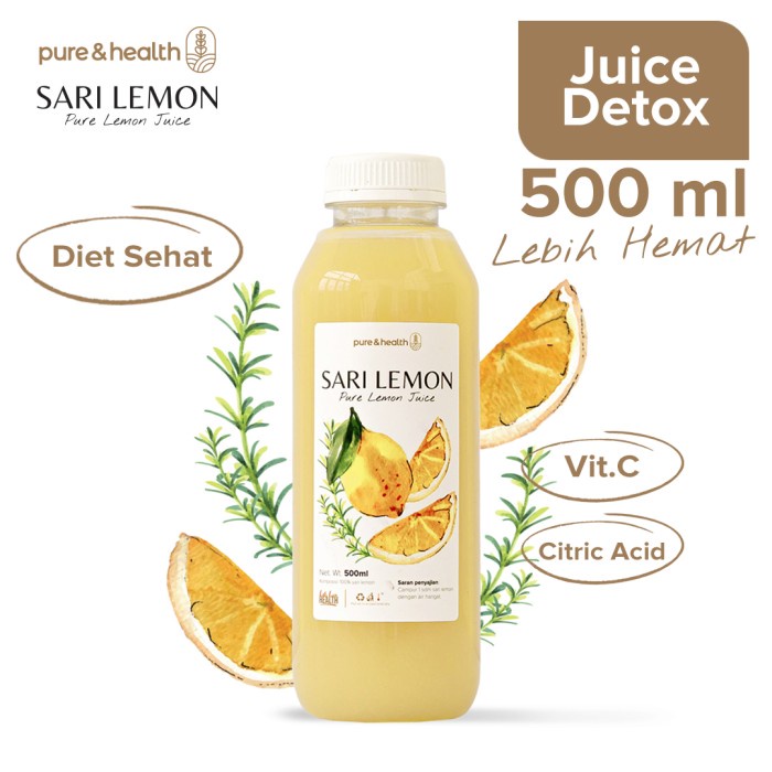 

Sari Lemon Fresh 500ml Pure Lemon Juice Detox Natural Healthy Drink