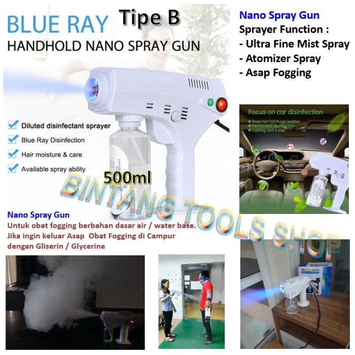 Jual Mesin Fogging Alat Foging High Power Disinfectant Fogger Kabut Asap Shopee Indonesia