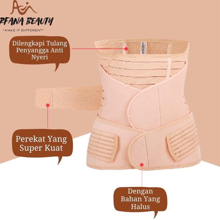 TREND Korset Ibu Pasca Melahirkan Penghancur Lemak Pelangsing Perut Kendur Buncit Korset Wanita Pemb