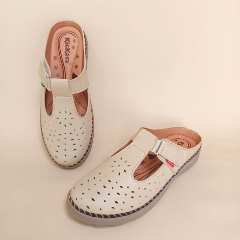 Image of sandal  kickers wanita terbaru murah grosir big size jumbo 41_45 kode . sl btg 09 #3