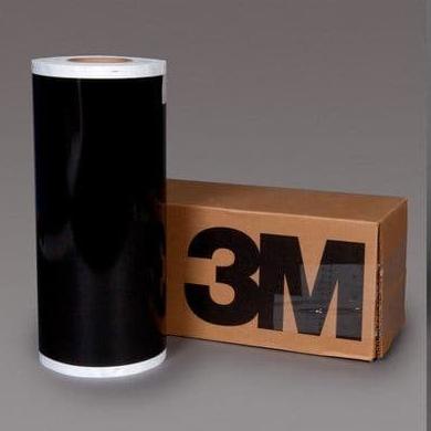 

3M Scotchlite 680 Black Reflective Sticker - 30 cm x 50 cm , Hitam