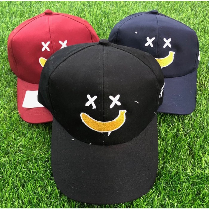 TOPI BASEBALL BORDIR FYC FOOTWEAR | TOPI TUMBLR FYC FOOTWEAR - Hitam
