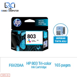 HP 803 Tri-color Original Ink Cartridge