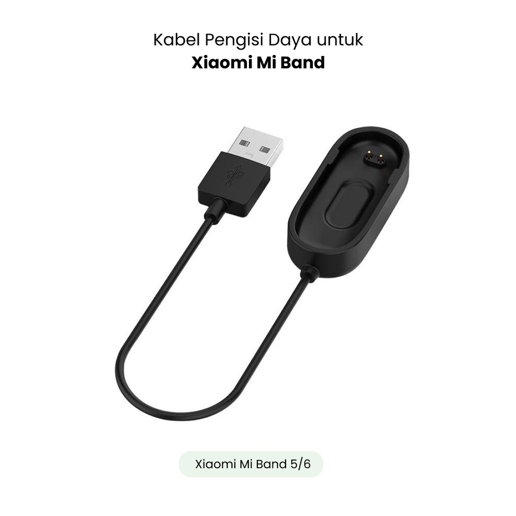 Charger Cable Xiaomi Band Mi Band 3 4 5 6 Fast Charging