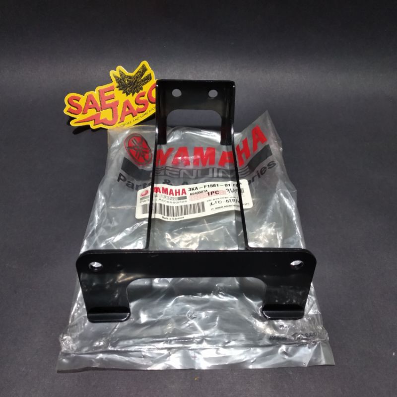 braket bracket tiang dudukan plat nomor Yamaha rx king master original ori asli ygp nos