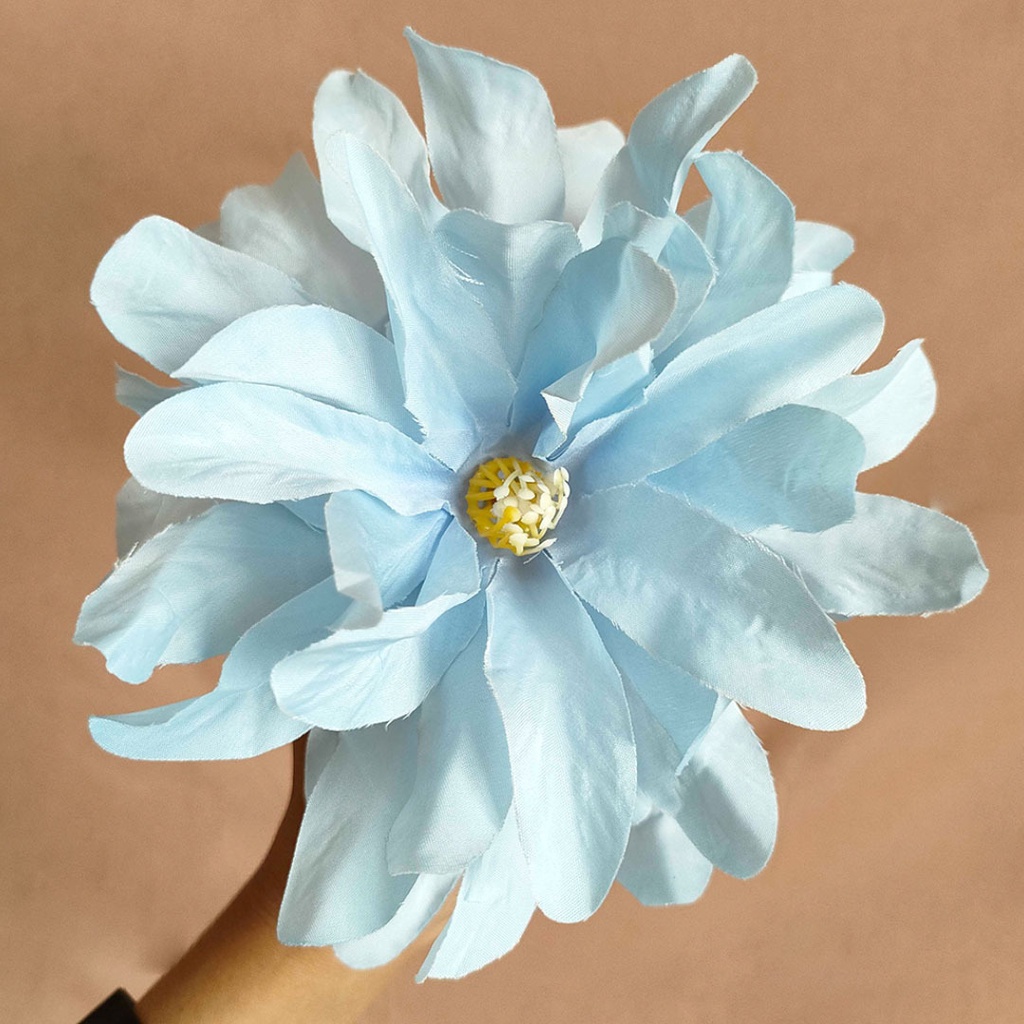 Artificial Flower 15cm Jumbo Semi cactus Dahlias Bunga Cabang Palsu Plastik Buket Rumah