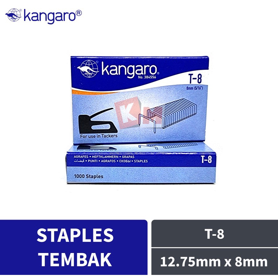 Isi Stapler / Staples Tembak Kangaro T-8 T8