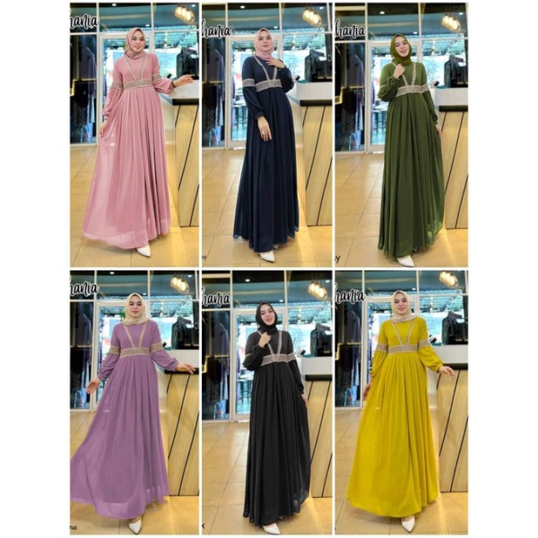 QAESHA MAXY / GAMIS CERUTY FARIASI RENDA / GAMIS PREMIUM