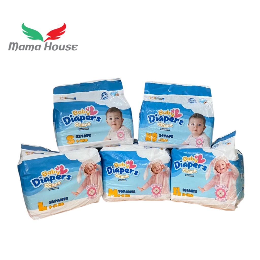 [MH] Pempers Pants Popok Baby Diapers C-Care NB-XXL