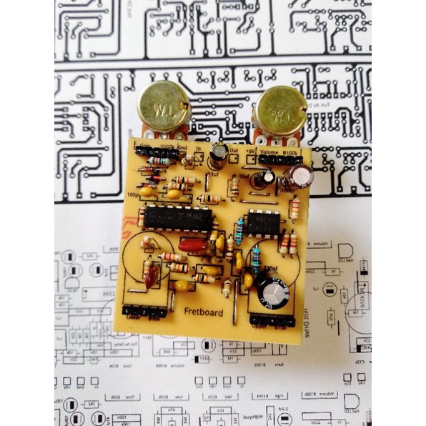 KIT EFEK GITAR ACOUSTIC SIMULATOR