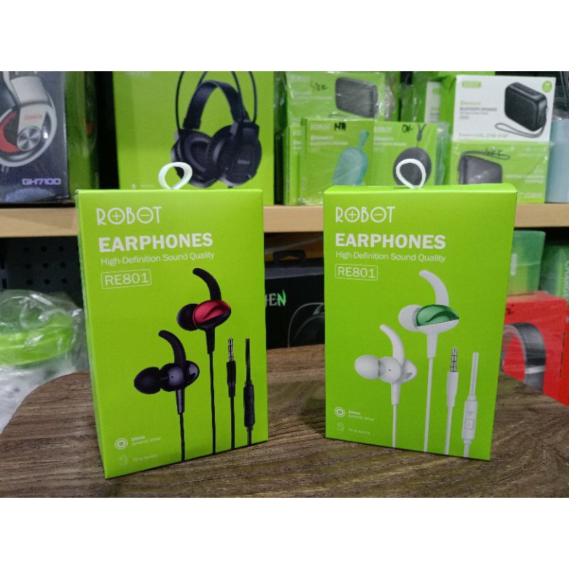 EARPHONE ROBOT RE801 ORIGINAL