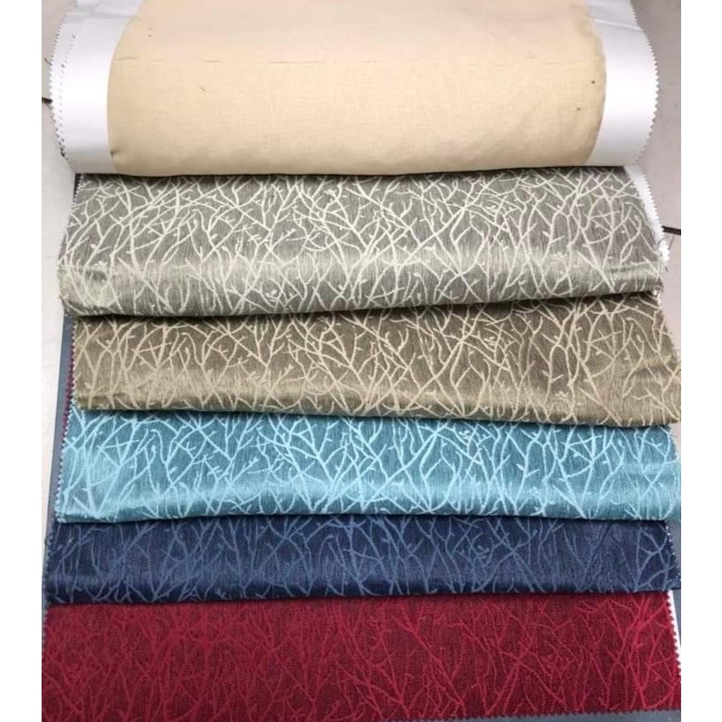 Kain Bahan Gorden ALASKA / Kain Premium / Bahan Gorden Meteran