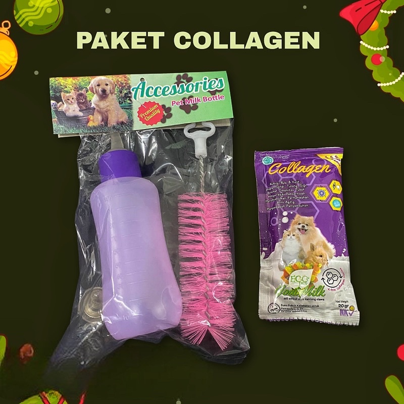 PAKET BUNDLING HEMAT ECOPET GOAT MILK COLLAGEN