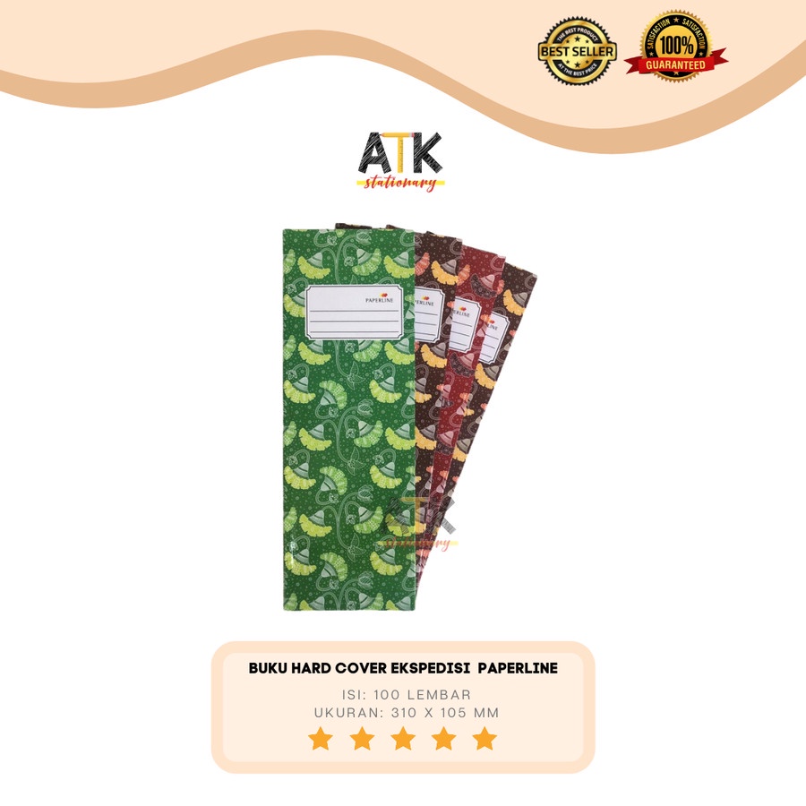

Buku Hardcover Ekspedisi 100 Lembar Paperline