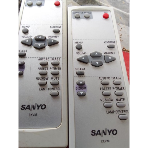 remote proyektor SANYO