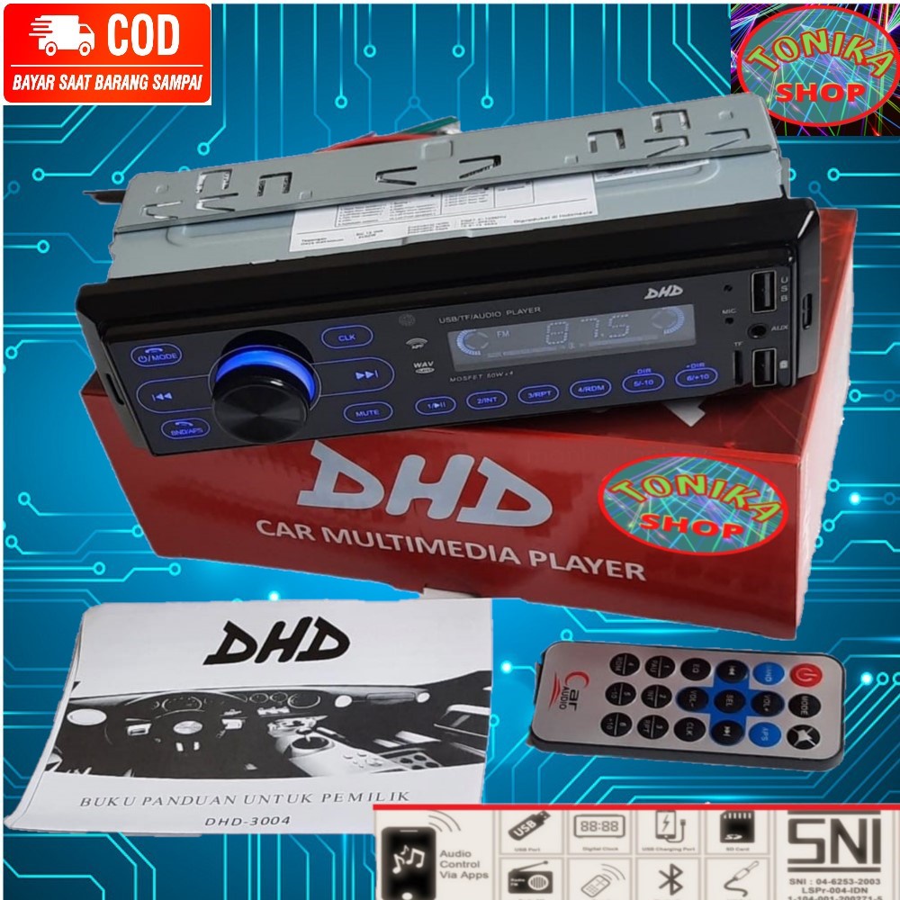 Tape Mobil bluetooth DHD audio head unit single din mp3 player car radio AUX