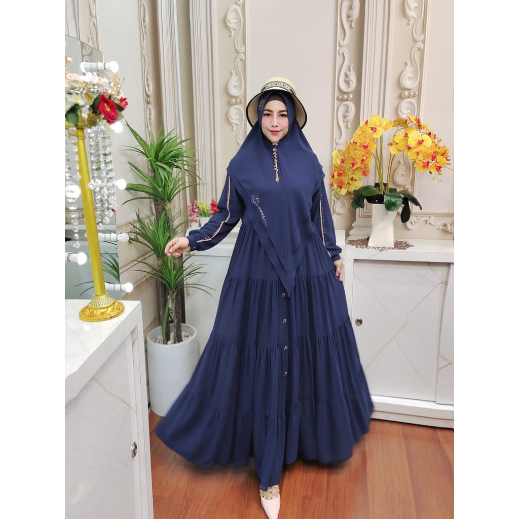 Arrafah Series By Daneena ORI Hijab Gamis Syar'i Original Kekinian Terlaris Termurah Bestseller Best
