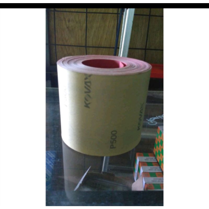 Amplas Grit#500 gulungan meteran