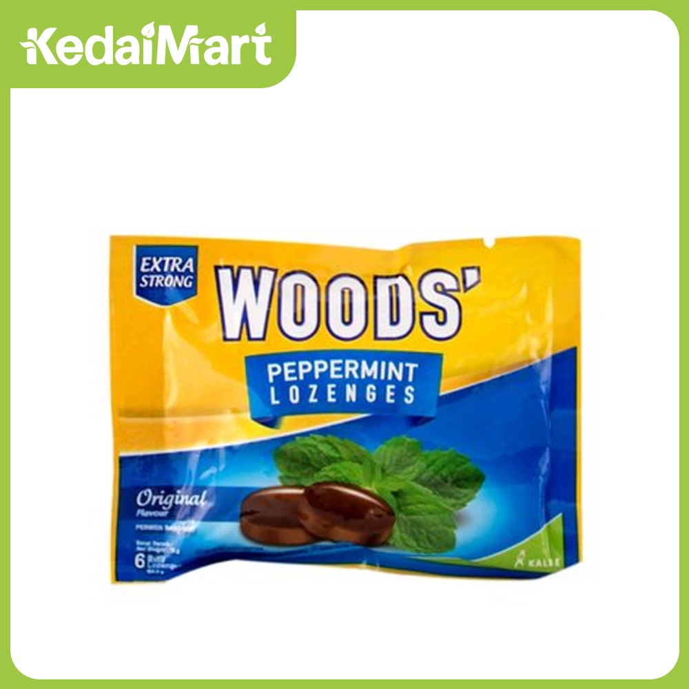 

Woods Peppermint Lozenges Extra Strong 15 Gram