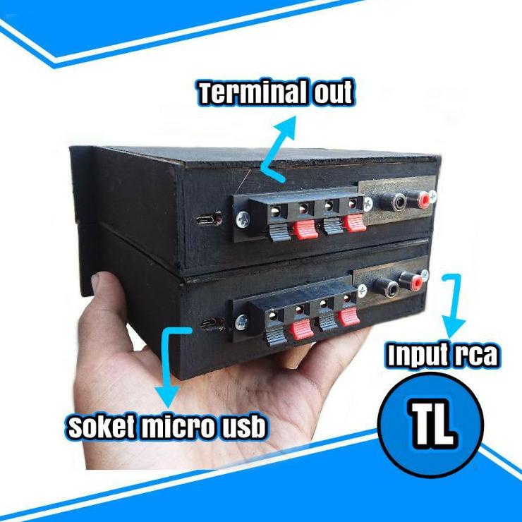 Paling Dicari.. Power Ampli Amplifier Mini 5volt Box v1.3 Cocok Buat Sound Miniatur