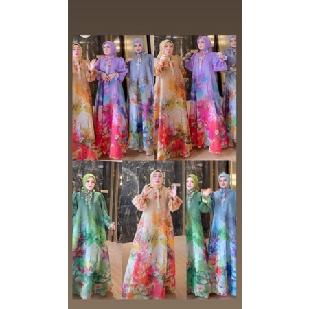 Gamis Organza Sutra Ori by Shellasaukia
