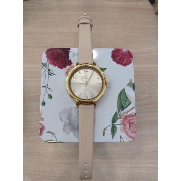 Jam Deandra Beige Sophie Paris (Jam Tangan Wanita PROMO)