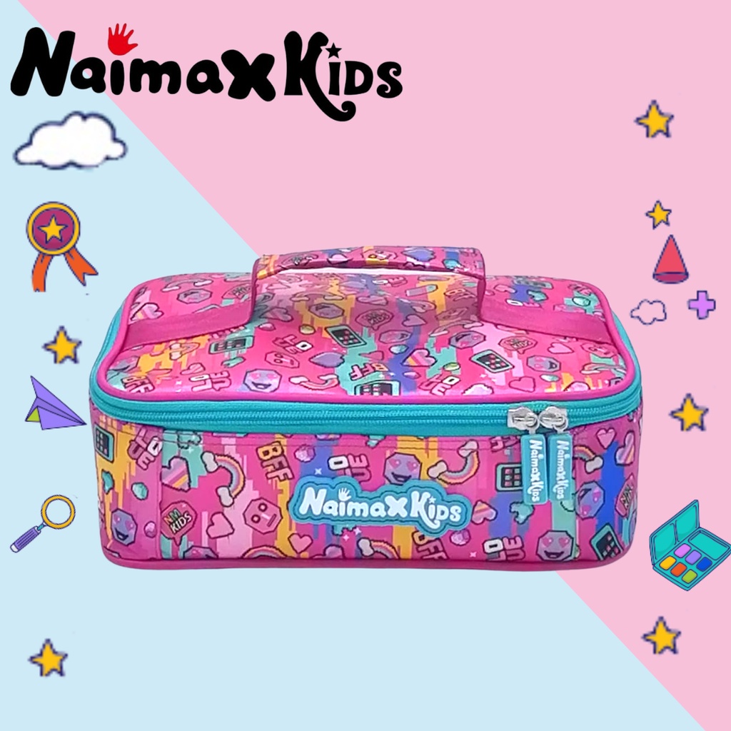 TAS BEKAL NAIMAX KIDS ( SINGLE ) LUNCH BOX NAIMAX KIDS KARAKTER