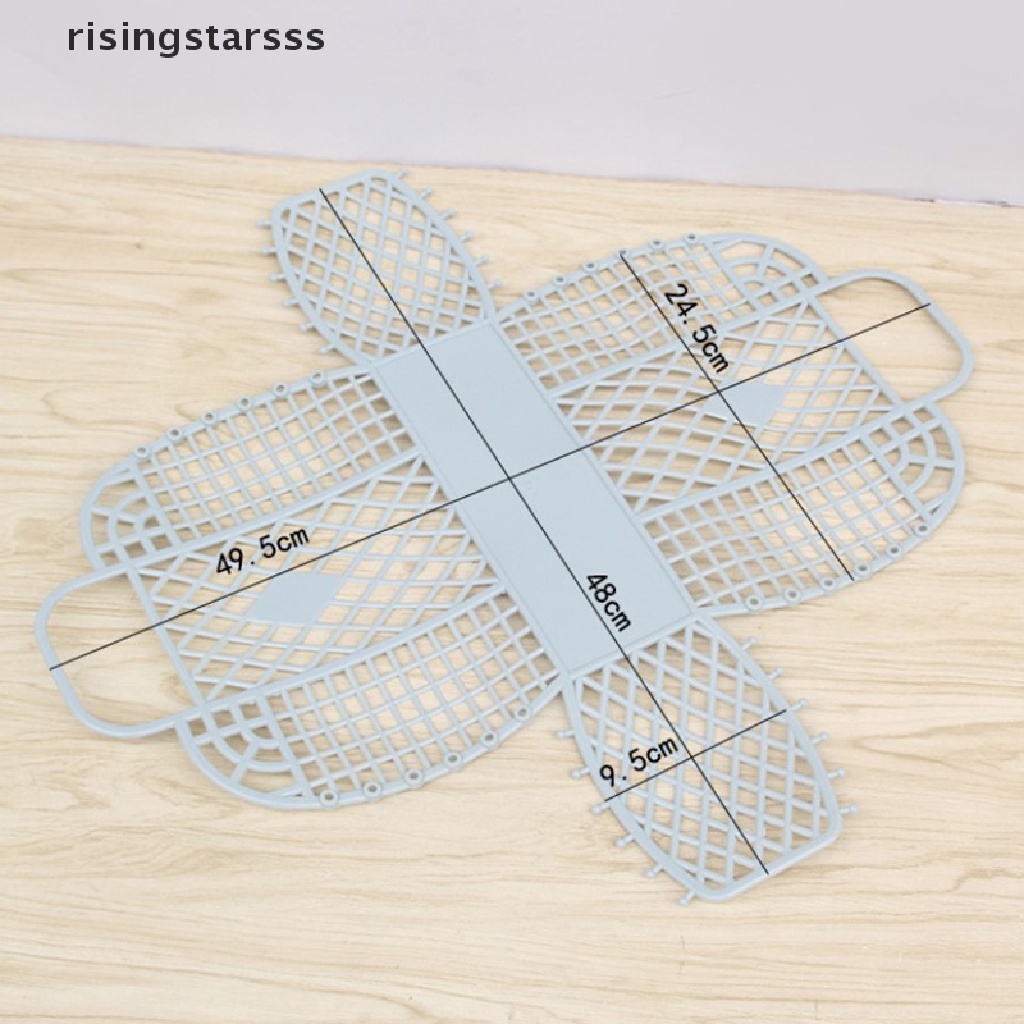 Rsid Span-new Removable Shower Basket Keranjang Mandi Plastik Keranjang Kamar Mandi Berongga Cuci Keranjang Penyimpanan Jelly