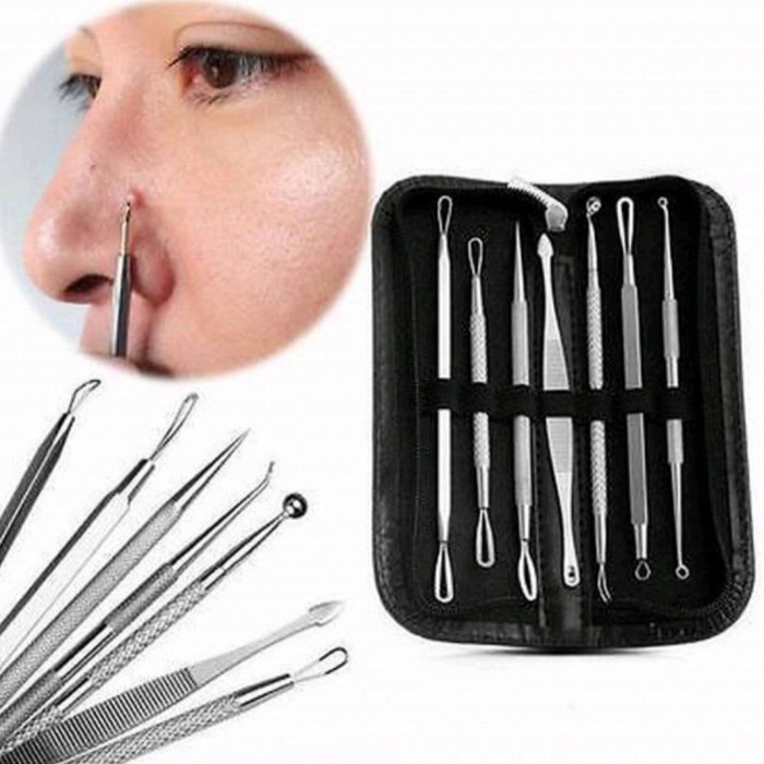 Alat Pencet Komedo / Pinset Pembersih Blackhead /Penjepit Komedo Acne