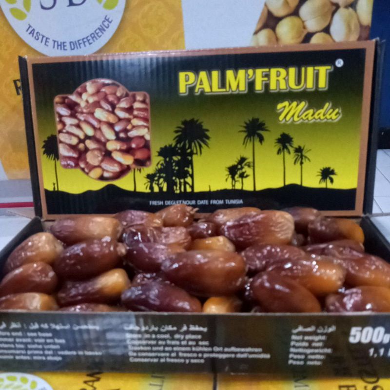 Kurma palm fruit madu non tangkai 1 kg