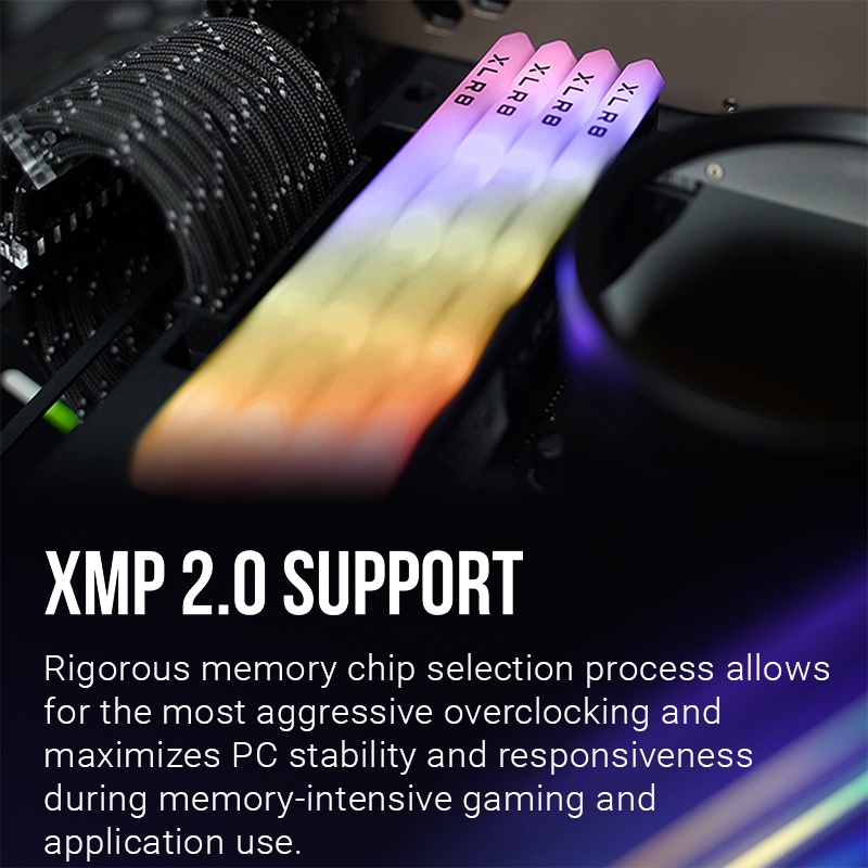 RAM PNY XLR8 Gaming REV RGB 16GB 3200MHz Desktop Memory