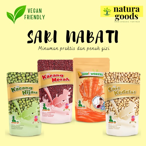 

BUY 1 GET 1 FREE Susu Nabati Sari Kedelai, Kacang Merah, Kacang Hijau, Wortel untuk Diet dan Kolestrol