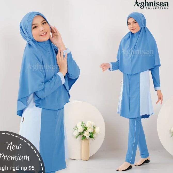 Premium Series - Baju Renang & Diving Wanita Muslimah Syari