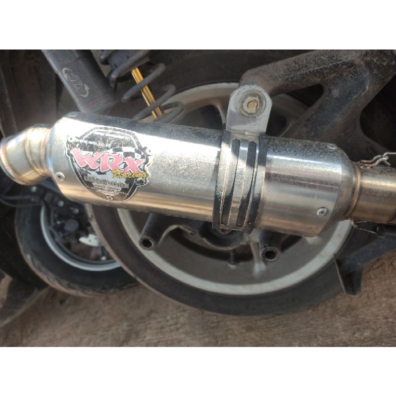 knalpot wrx 3oval k2 aerox full system