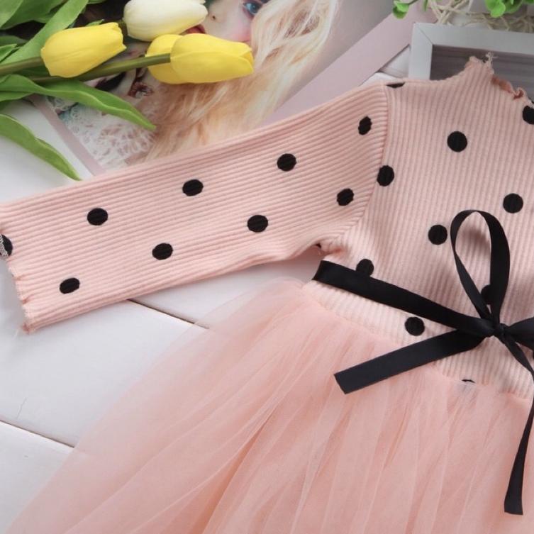 INCESSBABY Baju Dress Anak Dress Korea Anak Perempuan Gaun Bayi Dres Bayi Perempuan Import Dress Ana