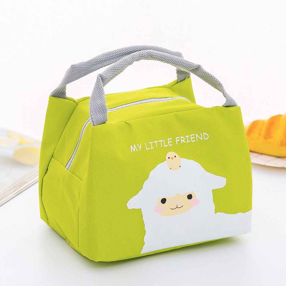 Lunch Cooler Bag Tas Bekal Karakter Makanan Aluminium Kotak Makanan Hangat Makan Import Alumunium Insulator Thermal Box Kantor