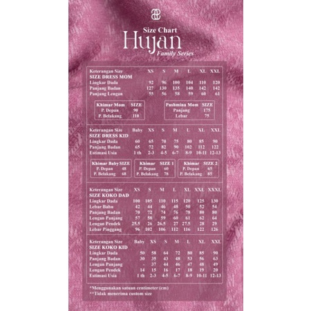 Hujan Family series By Puan Idn