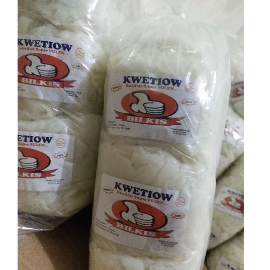 

kwetiaw basah urai siap masak pulen kwetiau instan