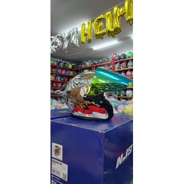 HELM NJS KAIROZ GARUDA PAKET GANTENG