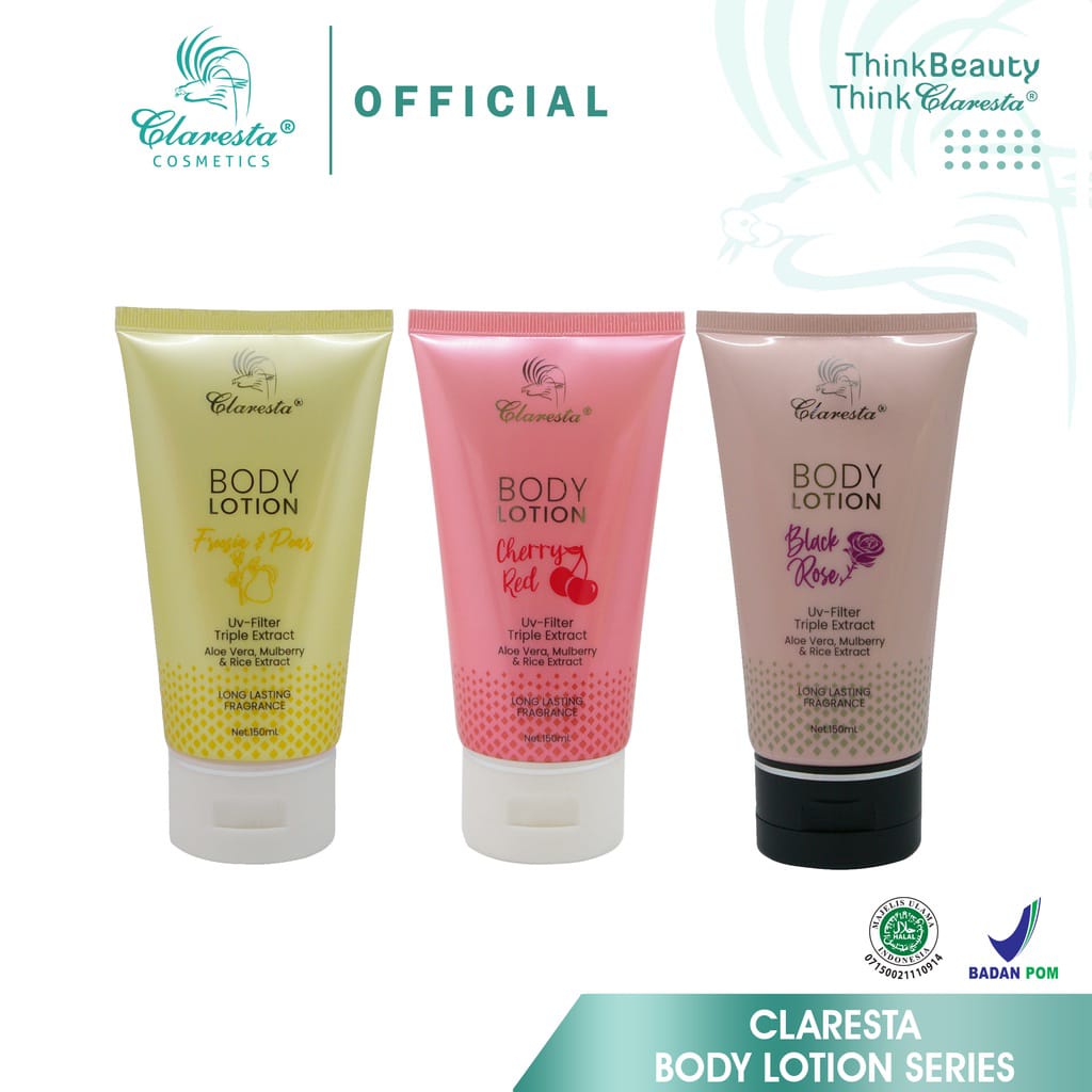 Claresta Body Lotion Series