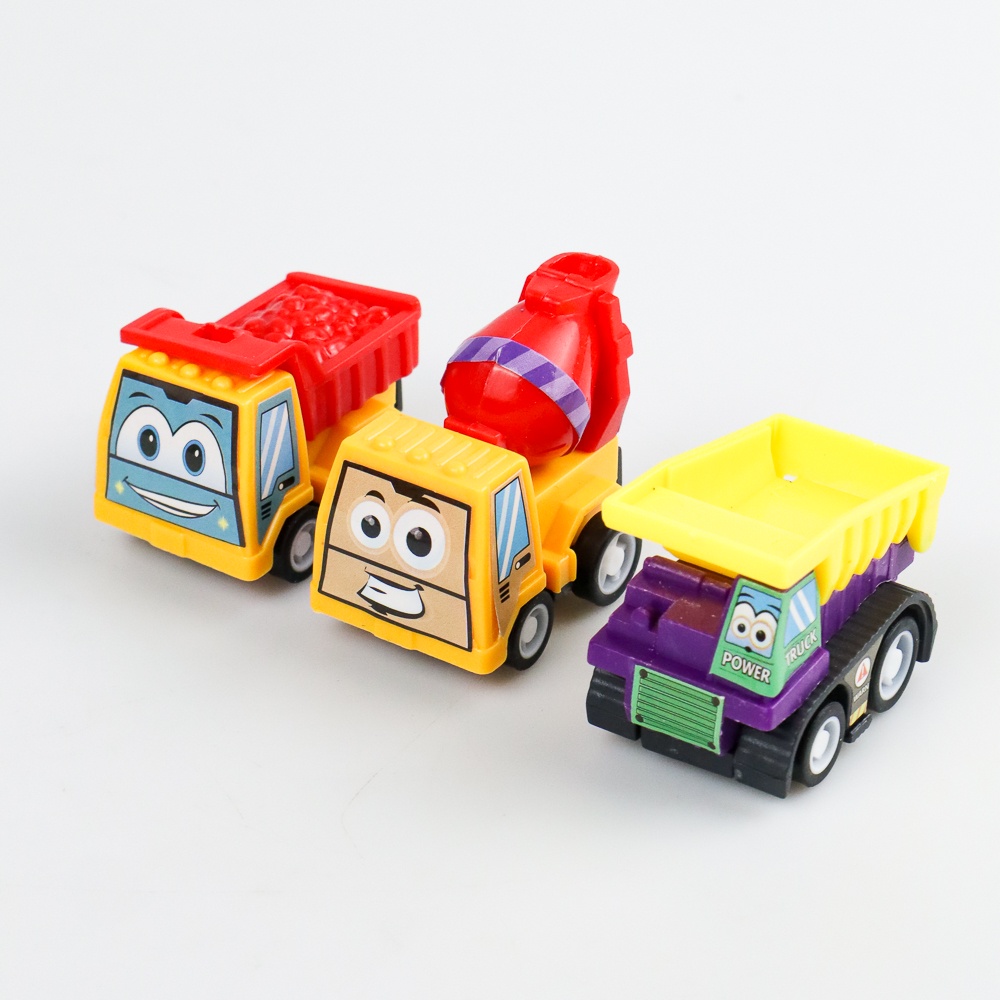 GSi8 Zkzc Mainan Anak Mobil Car Truck Children Toy 6 Pcs Xy422 Multi-color Or-i