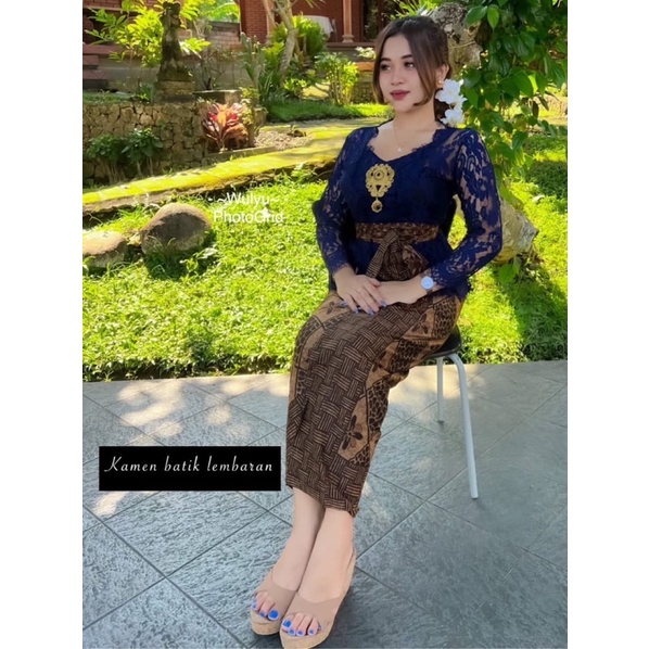 Kamen batik Set selendang / Kamen Bali lembaran bagus murah