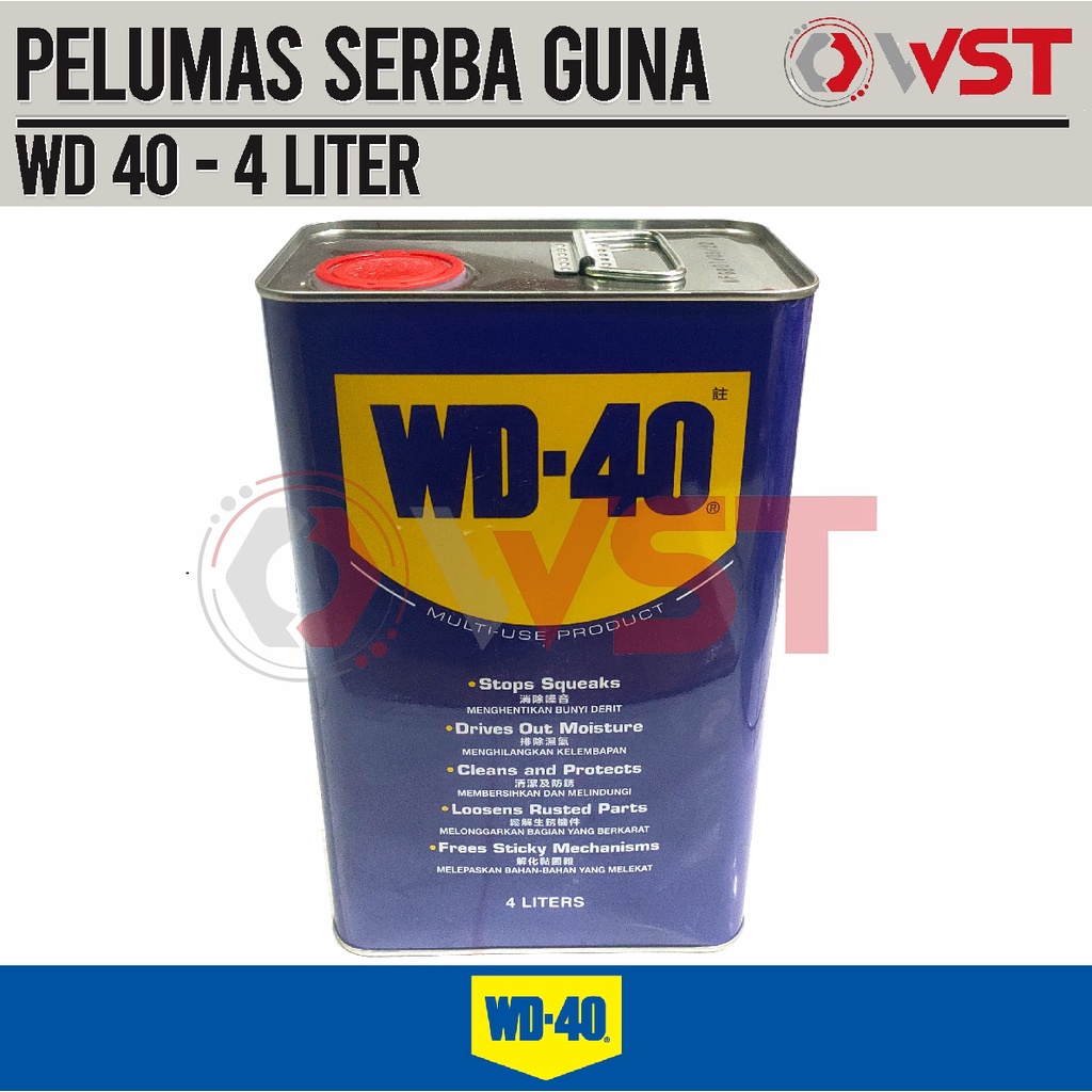 WD 40 Galon 4 Liter / WD40 Gallon 4L 4Liter / WD Pelumas Anti Karat