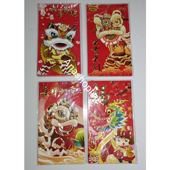 

Amplop Angpao Panjang Barongsai