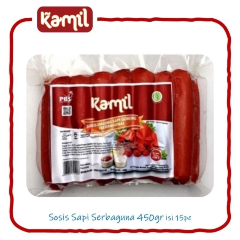 

Kamil Sosis Sapi Merah Serbaguna 450Gr